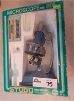 Childrens study microscope