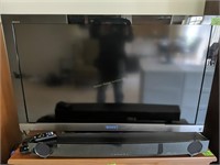 47" Sony Flat Screen Hdtv, Yamaha Yas-101