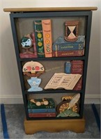 Decorative Bookshelf 13x10x26"