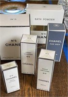 Chanel No. 5 Bath Powder 8 Oz, Spray Perfume On