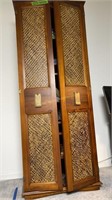 Two-door Cabinet With Contents. Men's Clothing