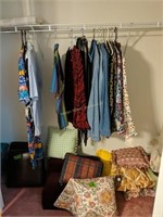Contents Of Right Closet. Women's Clothing,
