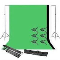 10FT ADJUSTABLE BACKGROUND SUPPORT STAND PHOTO