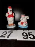 2 Coca-Cola bears