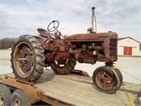 Farmall C, runs good!