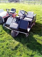 Harley Davidson golf cart 3 row