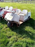 Harley Davidson golf cart 3 row