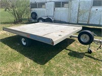 94 Polaris Tilt Bed Trailor