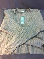Wild Fable olive green sweater- large