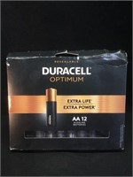 Duracell optimum AA batteries