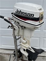 25 HP Johnson boat motor