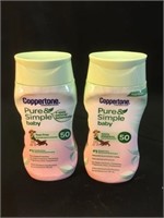 CopperTone Pure Simple Baby sunscreen lotion SPF