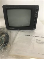 BLACK/WHITE SECURITY MONITOR