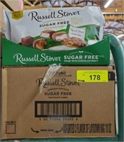 2 CASES SUGAR FREE RUSSELL STOVER 3-FLAVOR MIX