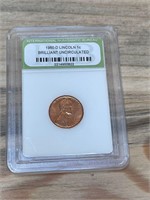 1960-D Lincoln Penny Brilliant Uncirculated Coin