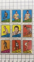 1973 TOPPS Basketball Cards Group