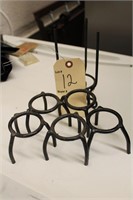 Metal stands decorative egg/candle holders?