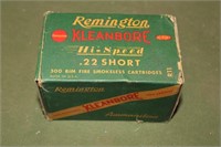 (1) Vintage Brick Remington Kleanbore .22 Short
