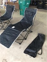 Folding Lounge Chair (Like New W/ Carry Bag)