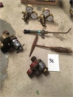 (2) Sets of Gauges ~ Torch & Hammer