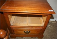 Wooden Nightstand (missing drawer)