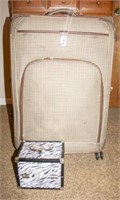 Rolling Suitcase; Make up Case