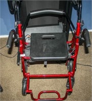 Rolling Walker/Wheelchair w/seat
