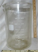 6" x 9" 3500 ML Glass Lab Beaker