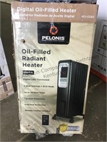 Pelonis oil filled radiant heater. Tested and