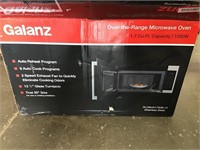 Galanz over the range microwave oven 1.7 cu. ft.,