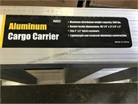 Aluminum cargo carrier. No installation hardware.