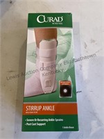 Support ankle stirrup.