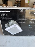 Panasonic ventilation fan. Whisper choice.