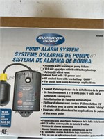 Pump alarm system. Superior pump