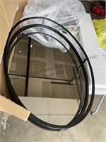 Beautiful black framed mirror