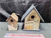 2 Useable Bird Houses