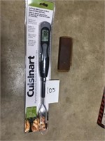 Cuisinart Digital Meat Fork Thermometer & Knife Sh