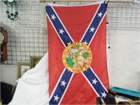 Confederate Flag w/Seal of Florida