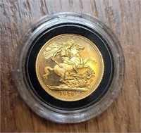 1979 Gold Sovereign Coin