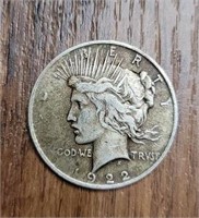 1922-P Peace Dollar