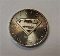 One Ounce Silver Round: Superman #1