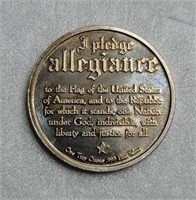 One Ounce Silver Round: Pledge of Allegiance