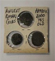 (3) Ancient Roman Coins