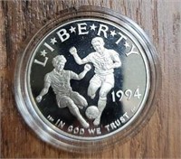 1994-S U.S. World Cup Silver Dollar