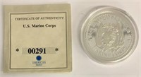 US Marine Corp Certified Commemorative Coin