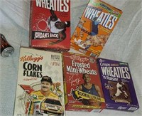 Collectors cereal boxes Corn Flakes Tony LaAmte