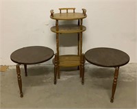 (3) Plant Stand Tables