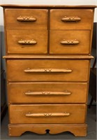 7-Drawer Wood Tall Chest