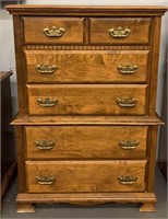5-Drawer Wood Tall Chest