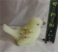 Fenton Handpainted Glass Bird